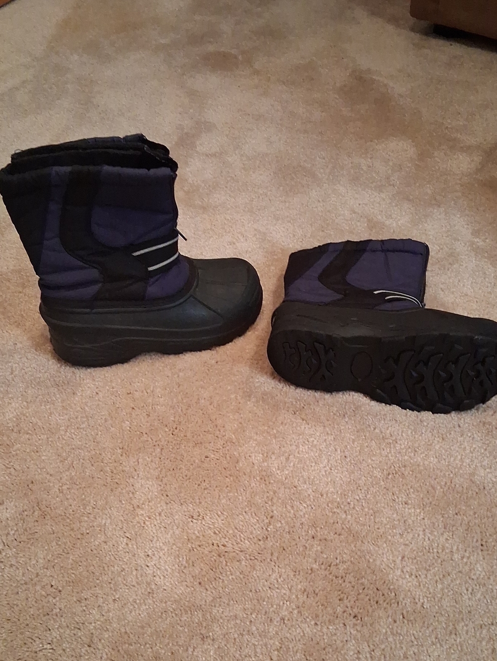 Kids Winter Boots Blue/ Black